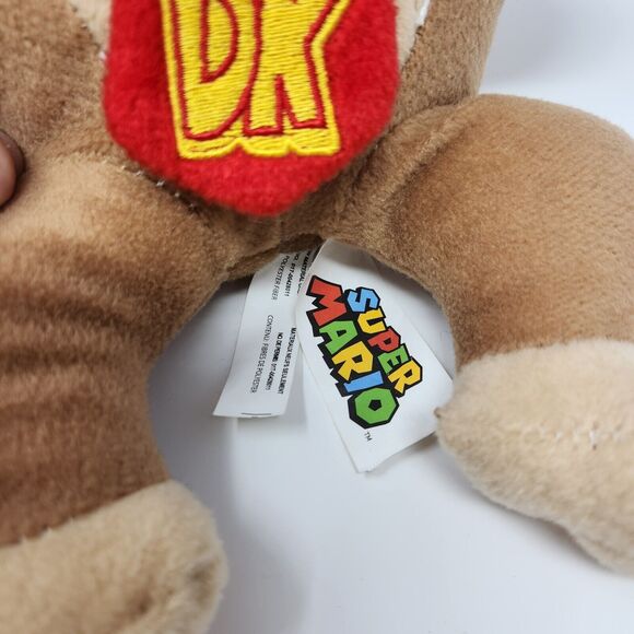 Donkey Kong Plush Super Mario Brothers Bros. Stuffed Animal Toy - Picture 12 of 16